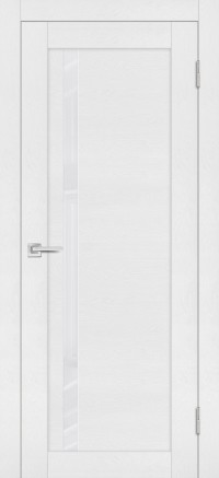 Дверь Profilo Porte PST-8 Белый ясень Белоснежный лакобель