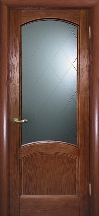 Дверь Текона Вайт 01 Дуб Рисунок Готика