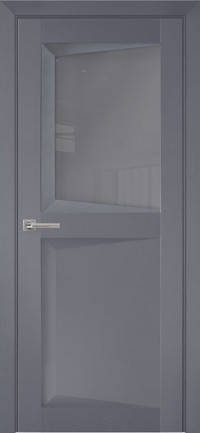 Дверь Uberture Перфекто 109 Серый бархат Grey