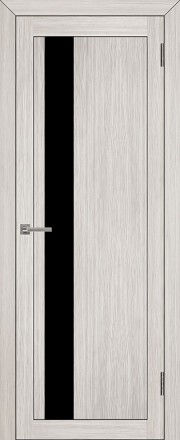 Дверь Uberture UniLine 30004 Капучино велюр Черное
