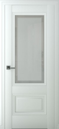 Дверь Zadoor Турин В3 Матовый Белый Сатинато