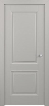 Дверь Zadoor Венеция Тип-2 Грей Патина Серебро Глухая