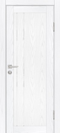 Дверь Profilo Porte PSM-10 Дуб скай белый Белоснежный лакобель