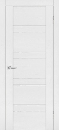 Дверь Profilo Porte PST-1 Белый ясень Белоснежный лакобель
