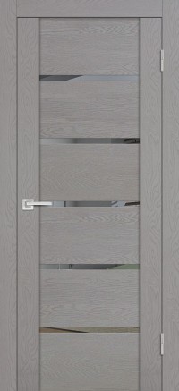 Дверь Profilo Porte PST-7 Серый ясень Зеркало тонированное