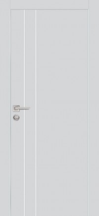 Дверь Profilo Porte PX-14 AL кромка с 2-х ст. Агат Глухая