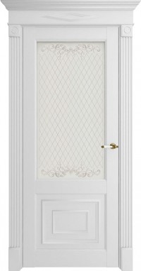 Дверь Uberture Florence 62002 Белый Серена Матовое