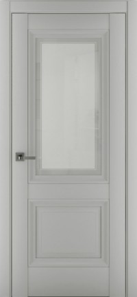Дверь Zadoor Венеция В2 Матовый Серый Сатинато