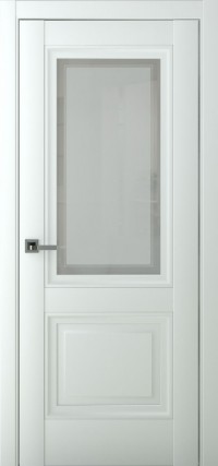 Дверь Zadoor Венеция В2 Матовый Белый Сатинато
