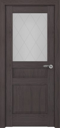 Дверь Zadoor Ампир Тип-S Пекан Темно-коричневый Ромб