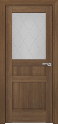 Дверь Zadoor Ампир Тип-S Пекан Светло-коричневый Ромб