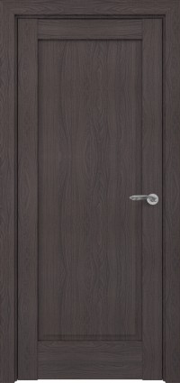 Дверь Zadoor Неаполь Тип-S Пекан Темно-коричневый Глухая