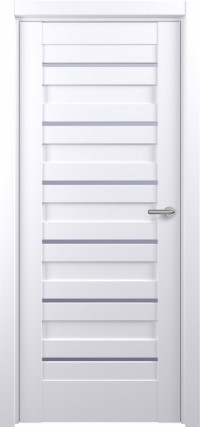 Дверь Zadoor S17 Матовый Белый Сатинато