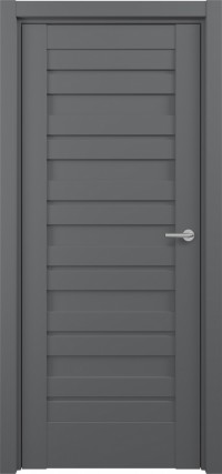 Дверь Zadoor S16 Матовый Графит Глухая