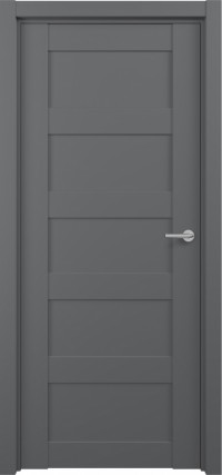 Дверь Zadoor S14 Матовый Графит Глухая