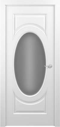 Дверь Zadoor Лувр Тип-1 Эмаль белая Сатинато