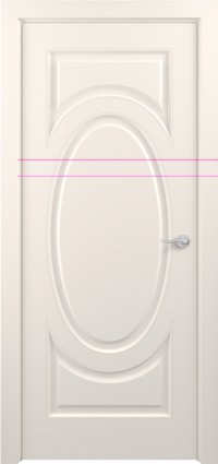 Дверь Zadoor Лувр Тип-1 Жемчужно-перламутровый Глухая