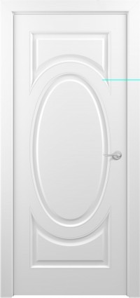 Дверь Zadoor Лувр Тип-1 Эмаль белая Глухая
