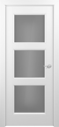 Дверь Zadoor Гранд Тип-1 Эмаль белая Сатинато