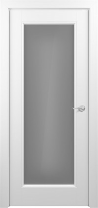 Дверь Zadoor Неаполь Тип-1 Эмаль белая Сатинато