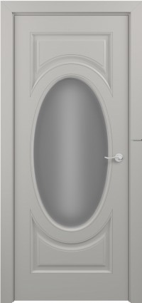 Дверь Zadoor Лувр Тип-2 Эмаль грей Ромб