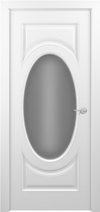 Дверь Zadoor Лувр Тип-2 Эмаль белая Ромб