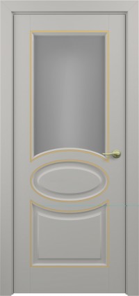 Дверь Zadoor Прованс Тип-1 Грей Патина Золото D2 Художественный пескоструй