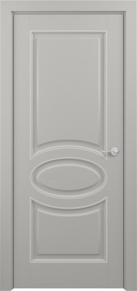 Дверь Zadoor Прованс Тип-1 Грей Патина Серебро Глухая