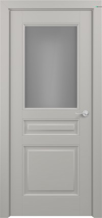 Дверь Zadoor Ампир Тип-1 Эмаль грей Решетка