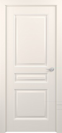 Дверь Zadoor Ампир Тип-1 Жемчужно-перламутровый Патина Серебро Глухая