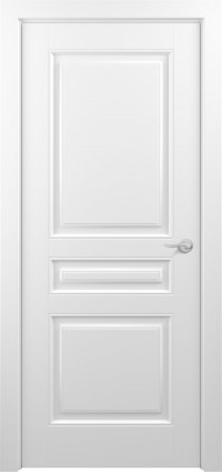 Дверь Zadoor Ампир Тип-2 Эмаль белая Глухая