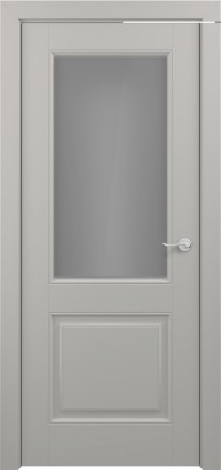 Дверь Zadoor Венеция Тип-2 Эмаль грей Решетка