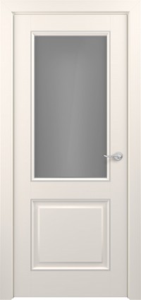 Дверь Zadoor Венеция Тип-1 Жемчужно-перламутровый Патина Серебро D1 Художественный пескоструй