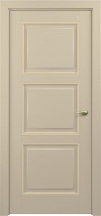 Дверь Zadoor Гранд Тип-1 Капучино Патина Золото Глухая