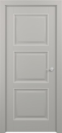 Дверь Zadoor Гранд Тип-2 Грей Патина Серебро Глухая