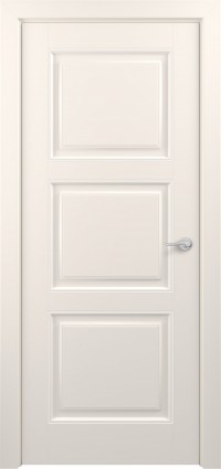 Дверь Zadoor Гранд Тип-2 Жемчужно-перламутровый Патина Серебро Глухая