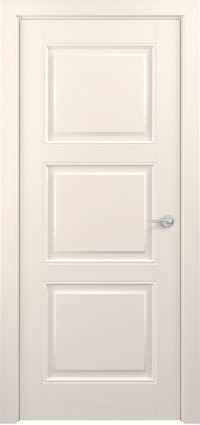Дверь Zadoor Гранд Тип-1 Жемчужно-перламутровый Патина Серебро Глухая