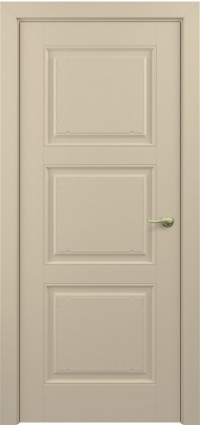 Дверь Zadoor Гранд Тип-3 Эмаль капучино Глухая