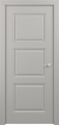 Дверь Zadoor Гранд Тип-3 Эмаль грей Глухая
