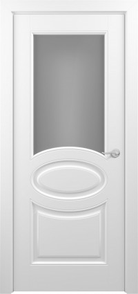 Дверь Zadoor Неаполь Тип-2 Эмаль белая Сатинато