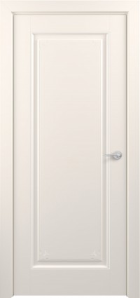 Дверь Zadoor Неаполь Тип-3 Жемчужно-перламутровый Декоративная Патина Серебро Глухая