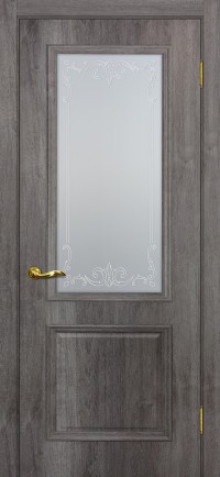 Дверь Мариам Верона-1 Дуб тофино Контурный полимер бесцветный