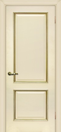 Дверь Мариам Мурано-1 Магнолия патина золото Глухая