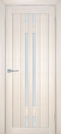 Дверь Мариам Техно-733 Сандал бежевый Белый сатинат