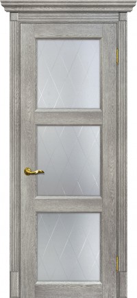 Дверь Мариам Тоскана-4 Чиаро гриджио Контурный полимер Ромб