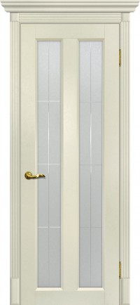 Дверь Мариам Тоскана-5 Ваниль Рисунок Решетка