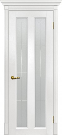 Дверь Мариам Тоскана-5 Пломбир Рисунок Решетка