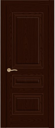 Дверь СитиДорс Элеганс-2 Ясень шоколад Глухая